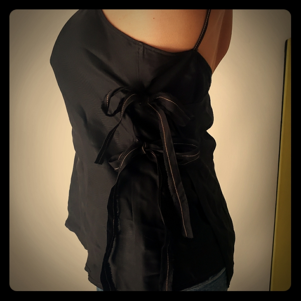 Theory spaghetti strap top